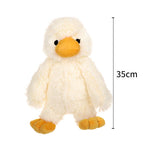 Plush Duck Dog Toy with Squeaker – Soft Interactive Bite Toy for Puppies & Small Dogs, Durable Pet Plush Chew Toy