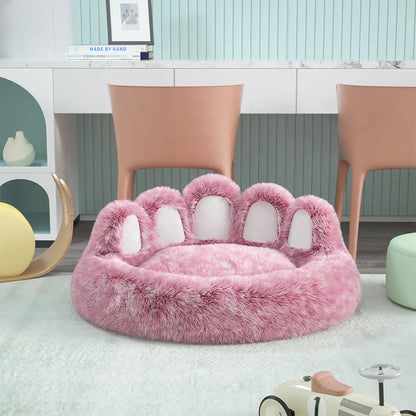Long Plush Cat Bed – Cozy, Soft & Comfortable Sleeping Spot for Cats