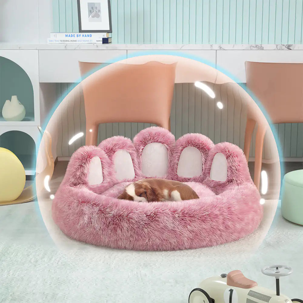 Long Plush Cat Bed – Cozy, Soft & Comfortable Sleeping Spot for Cats