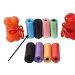 Pet Trash Bag Dog Poop Bags – Durable Leak-Proof Waste Cleanup Bags for Dogs, Portable Pet Waste Refuse Bags (6 Colors)