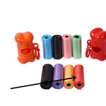 Pet Trash Bag Dog Poop Bags – Durable Leak-Proof Waste Cleanup Bags for Dogs, Portable Pet Waste Refuse Bags (6 Colors)