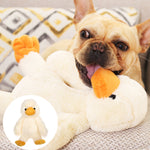 Plush Duck Dog Toy with Squeaker – Soft Interactive Bite Toy for Puppies & Small Dogs, Durable Pet Plush Chew Toy