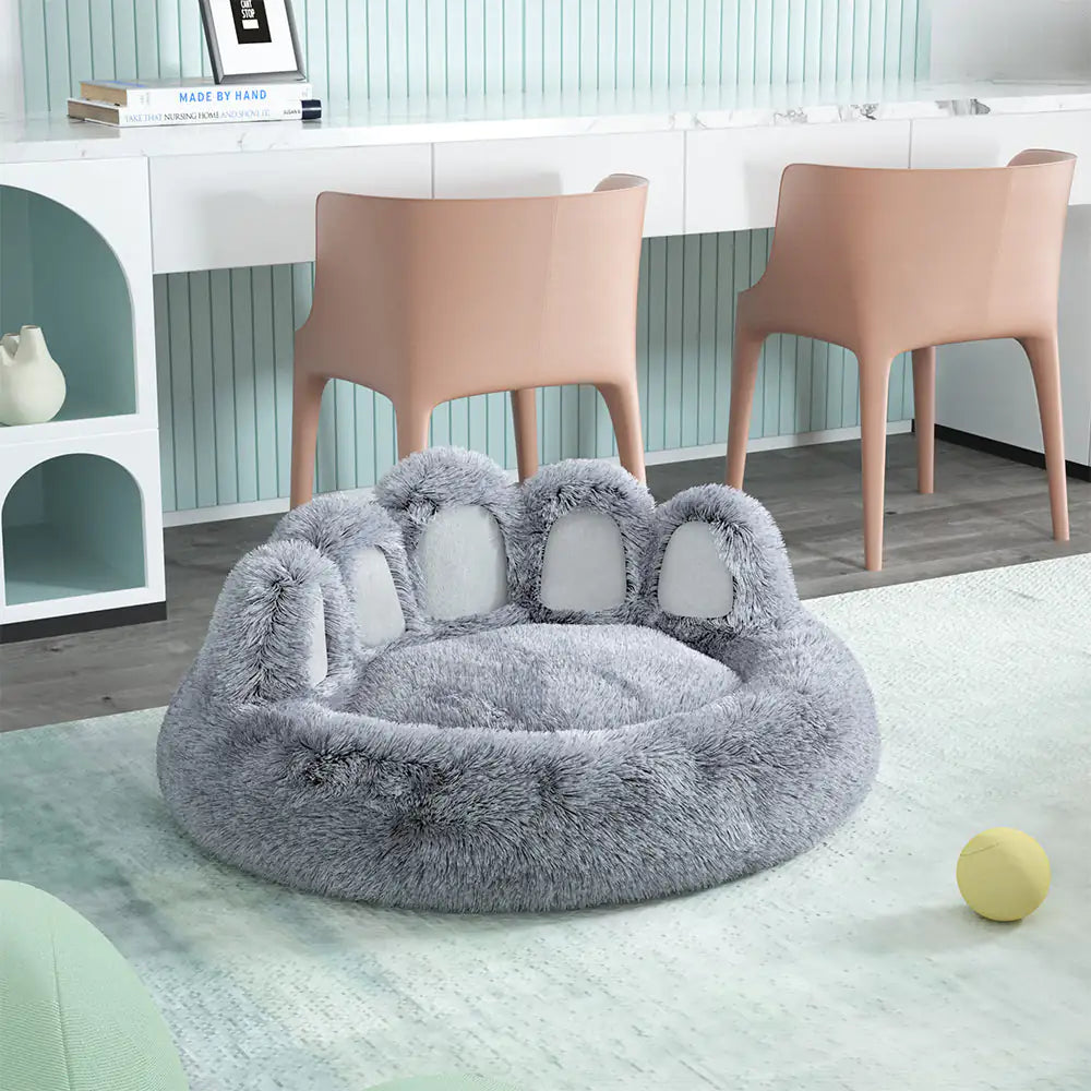 Long Plush Cat Bed – Cozy, Soft & Comfortable Sleeping Spot for Cats
